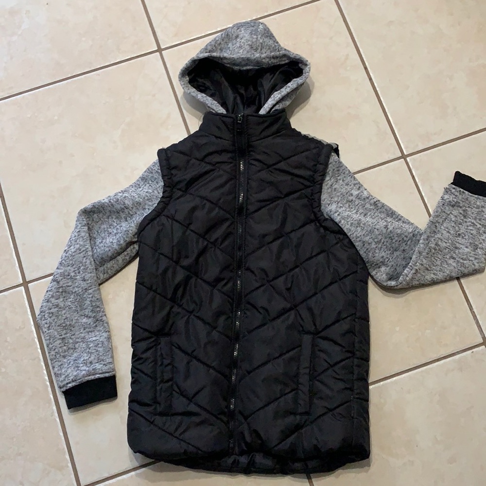 black jacket